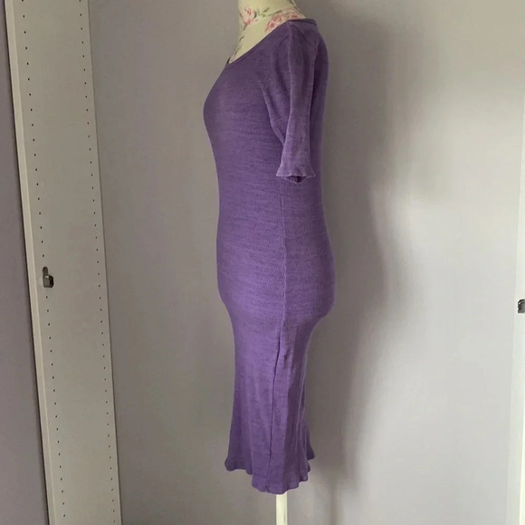 Lularoe ribbed purple dress size small - Picture 5 of 8